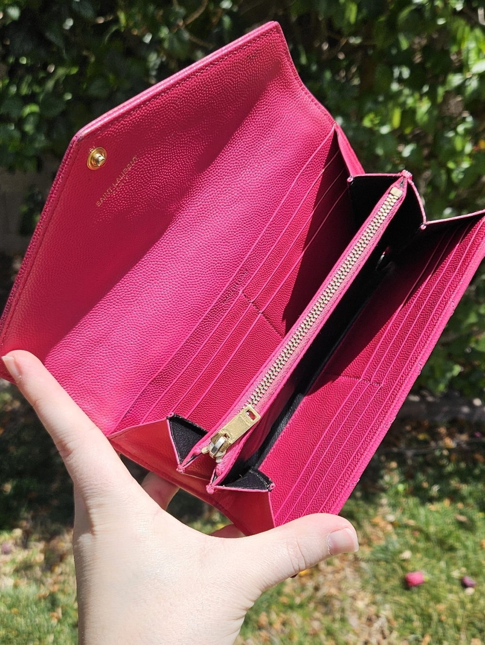 YSL Long Quilted Wallet - Picture 8 of 16